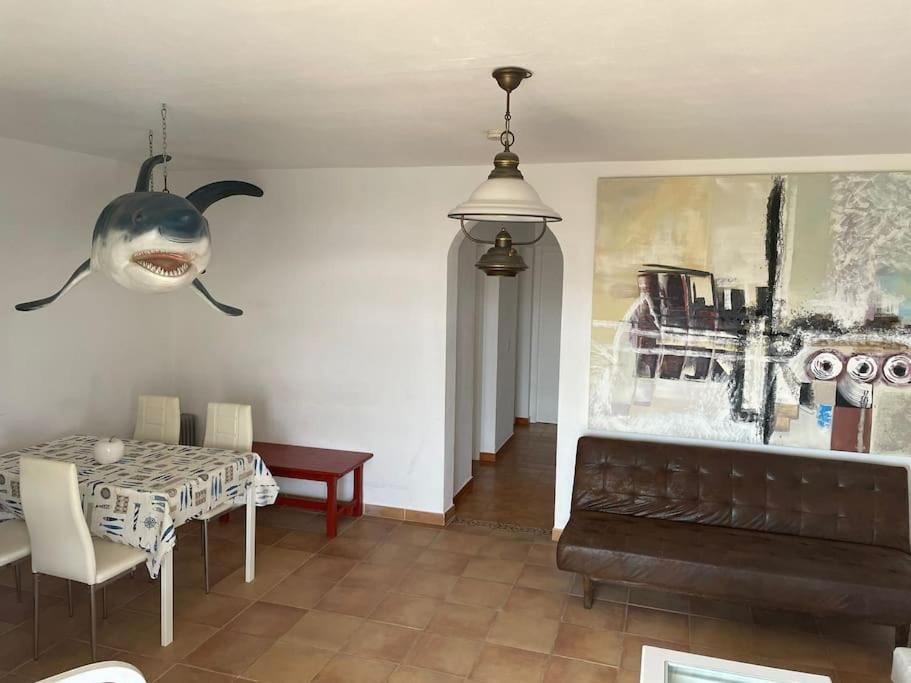 La Casa Del Tiburon Lägenhet Cala En Porter  Exteriör bild